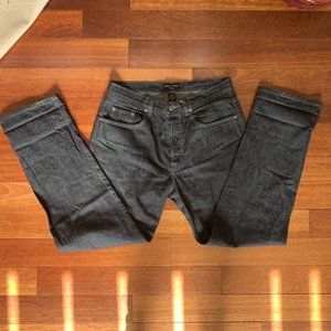 Mens Banana Republic Black Wash Denim Jeans 33R